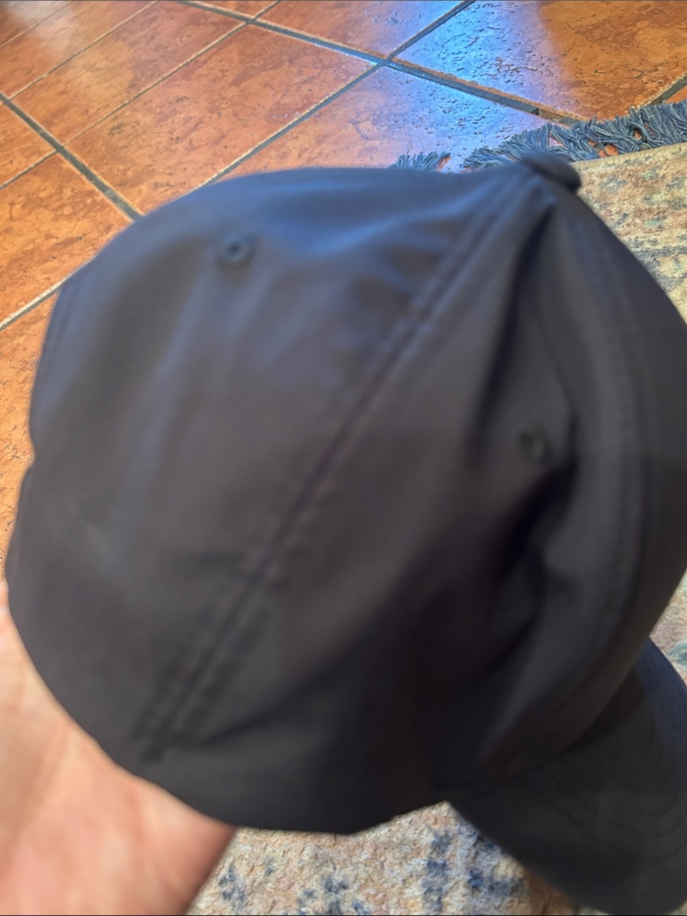 Puma Heritage P Golf Cap - Black - Picture 4 of 11